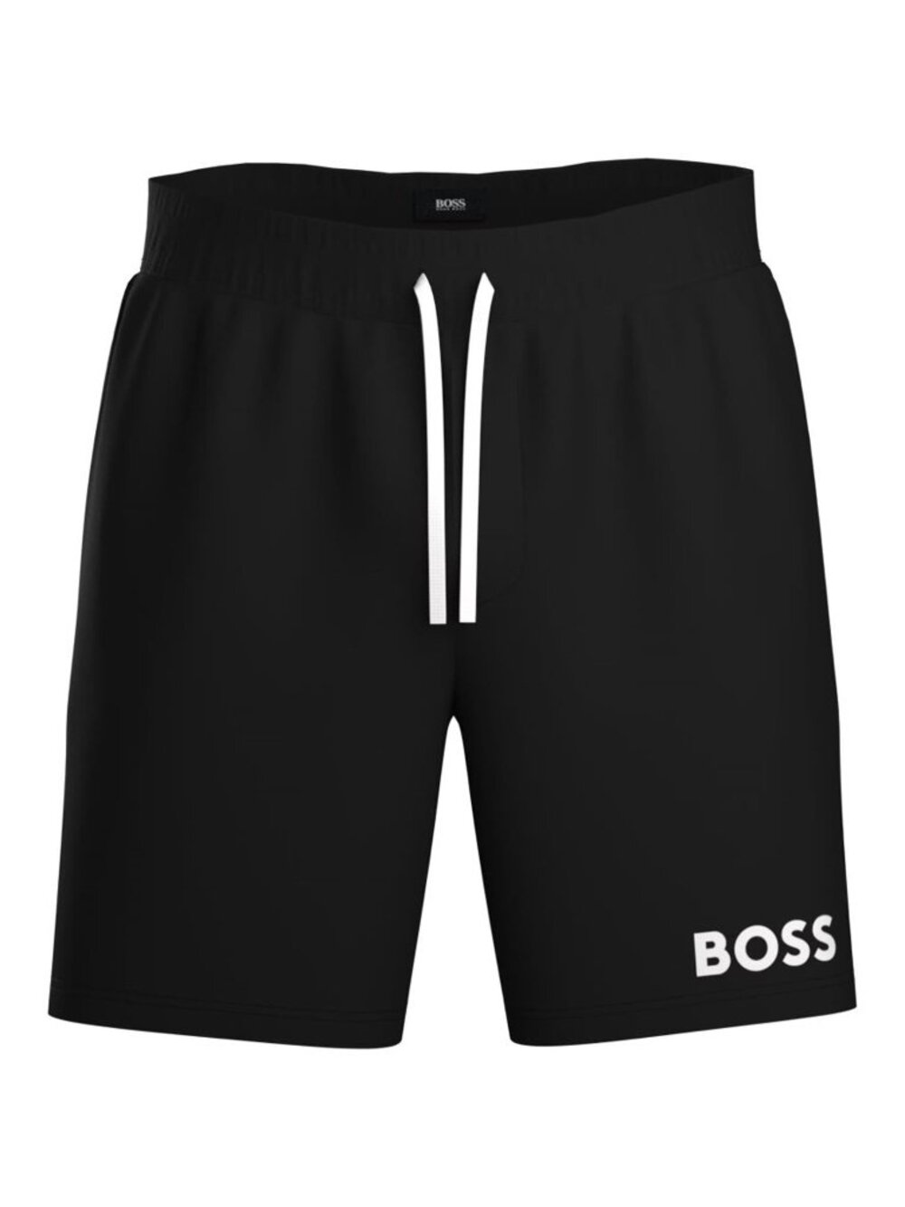 NWT BOSS Men's Ease Pajama Shorts Black Thunder Size XL